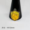 Medalla Logo Academia de Magia Aleación Goteo de Aceite DIY Accesorios de Joyería Aretes Colgante Joyería Colgante para el Cabello