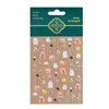 Redanco Pegatina de Uñas Popular Estilo Ins Oso Queso Uña Portátil Uña Estéreo Calcomanía para Uñas Dr1227