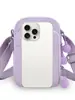 Bolsa de celular de três camadas para mulheres, bolsa mini transversal, nova bolsa versátil de lona Oxford para verão, porta-moedas para caminhada