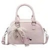Bolsa de Bowling Bordada com Cavalo Fofo para Mulheres 2026 Nova Tendência de Verão Bolsa de Mão Bolsa Transversal de Ombro