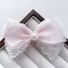 Nuo Ru Encaje Perla Doble Cinta Lazo Hecho a Mano Accesorios Zapatos Calcetines Bolsas Accesorios de Ropa Accesorios al por Mayor