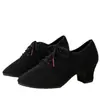 Zapatos Casuales de Tacón Medio con Suela Suave, Cómodos para Danza Latina, Adultos, Damas, Maestra, Piel Suave, Suela Suave, Baile en Plaza, Zapatos para Mamá