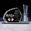 Amor trofeo de cristal hacer medalla tarjeta de autorización amor creativo doctor enfermera retro voluntario recuerdo
