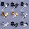 Al por mayor Bajo Precio En Stock Tarjeta de Plástico Galvanizado Cerradura de Bayoneta Boquilla Oro Plata Negro Retraso Boquilla de Spray Continuo Juego