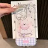 Funda para auriculares con patrón de estrellas de gato West Highland con colgante para Apple 17 Pro Max, Xiaomi 17, Huawei y Vivo