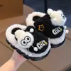 Pantuflas de Algodón para Niñas en Otoño e Invierno, Zapatos de Algodón Gruesos y Cálidos para Uso en Interiores y Exteriores, Zapatos de Algodón para Niños al Aire Libre al por Mayor