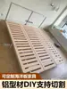 Marco de perfil de aluminio fijo, estante de almacenamiento hecho a medida, perfil de aleación de aluminio estándar europeo, material de aluminio para el hogar, armario DIY, carrito pequeño con