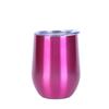 Copa de Vino Tinto de Acero Inoxidable 304 de Doble Capa Personalizada Vaso Termo en Forma de U al Vacío Vaso de Huevo con Logotipo Vaso con Forma de Cáscara de Huevo