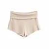 Pantalones Cortos Calientes Ultra Cortos de Cintura Baja Estilo Puro Deseo para Mujer Verano 2026 Adelgazantes Grises de Cintura Volteada Casuales Deportivos