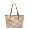 Bolso Versátil para Mujer 2024 Moderno Celebridad de Internet Más Vendido Bolso de Hombro Bolso Tote de Gran Capacidad Diseño de Bloques de Color Bolso