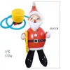 Muñeco Inflable de PVC de Papá Noel Retrato Familiar Adornos Navideños Accesorios de Decoración para Tienda de Centro Comercial Suministro Transfronterizo
