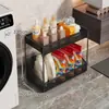 Prateleira de Banheiro Carrinho de Cesto de Roupa Suja de Banheiro Armário Lateral para Máquina de Lavar Roupa Banheiro Prateleira de Armazenamento para Detergente de Roupa