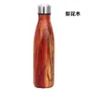 Comercio Exterior Termo Botella de Coca-Cola con Textura de Madera Amazon Acero Inoxidable 304 Creativo Bowling Transferencia de Agua Hervidor Deportivo