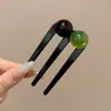 Pente de cabelo penteado de cabeça para baixo novo grampo de cabelo com franja de laço antiderrapante caveira alta estiloso moderno grampo de cabelo lateral com mechas acessório de cabelo