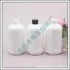 Garrafa branca de 500ml com tampa de rosca, garrafa marrom com tampa de rosca, frasco de shampoo, frasco de loção, frasco refil para gel de banho, frasco de óleo essencial