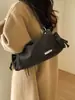 Bolsa Fosca Retrô Fashion para Mulheres 2026 Novo Modelo Grande Capacidade Bolsa de Ombro para Sobraco Bolsa de Mão Super Popular Bolsa Baguette