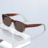 Gafas de sol de moda con montura cuadrada para hombre 2026, Gafas de sol con montura grande y estampado de leopardo UV para mujer, Mayorista Transfronterizo de Tendencia