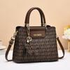 Bolsas Bolsa Transversal Feminina 2025 Nova Mais Fácil de Combinar Bolsa de Ombro Estampada Bolsa Feminina Moda Bolsa de Mão de Grande Capacidade Bolsa Feminina
