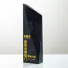 Trofeo de Cristal de Mármol Premio al Empleado Excelente Trofeo Conmemorativo de la Reunión Anual de la Empresa Grabado Gratuito Pedido al por Mayor de Cristal