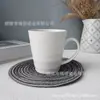 Canecas texturizadas em relevo cerâmico, xícaras de café simples e criativas para casa e escritório, copos de água personalizados de alta estética