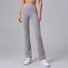 Calça de Yoga com Design de Tiras Cruzadas, Calça Flare, Costas Bonitas, Afina a Cintura, Calça com Formato de Pêssego, Calça Longa Esportiva Casual para Mulheres Ck1382