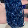 3 # Cuentas Sueltas de Cristal de Giro Hilo de Algodón Colorido Cuentas de Bola Facetadas Accesorios para Hacer Joyería DIY Zapatos Ropa