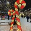 Anel Led Arte em Ferro Lâmpada Luminosa em Forma de Alce Iluminação de Gramado Muletas Luzes de Decoração de Shopping Center para Feriado de Natal
