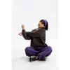 Camiseta Rumeng de manga longa, estilo funcional minimalista outdoor, retalhos modernos, para homens e mulheres, outono, corte solto casual versátil