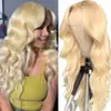 Peluca de Comercio Exterior Moda Europea y Americana Encaje Frontal Rubio Claro Onda Grande Rizado Cabello Caliente de África Peluca de Encaje Frontal