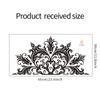 Novos Adesivos de Parede Decorativos FX-B195 Comércio Exterior Oriente Médio Mandala Estilo Étnico Entrada de Quarto Embelezamento de Parede Comercial