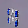 Brincos Transfronteiriços para Homens, Modernos e Descolados, Design Estiloso e Único, Estilo Minimalista de Nicho, Brincos para Mulheres, Acessórios de Luxo