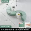 Conjunto de Sofá Redondo Moderno Minimalista Criativo para Lazer e Mesa de Centro para Recepção e Área de Descanso, com Formato Único para Recepção e Discussões