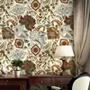 Papel de Parede Autoadesivo Estilo Europeu com Cerdas de Cavalo Grande para Sala de Estar, Quarto, Parede de Fundo de TV, Adesivos de Decoração de Parede, Adesivos de Parede para Reforma