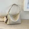 Bolso de Hombro Cruzado para Mujer con Estampado de Lichi Retro Coreano, Bolso de Mano Versátil y Elegante para el Trabajo