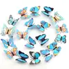 Mariposa de simulación de 7 cm venta directa de fábrica accesorios para diseño de escenas tridimensionales disfraces infantiles decoración de cortinas