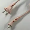 Cable de alimentación para rizador de pelo/Cable de alimentación para plancha de pelo Cable de alimentación con cola giratoria KC de 2.5 a 3 m de largo, cable flexible