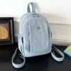 Mochila Simple de Moda Estilo Coreano para Mujer Ligera Alta Apariencia Multifuncional Casual Mochila Pequeña Rosa