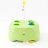 Juguetes para Gatos Juguete Multifuncional de Whack-a-Mole Palo Giratorio con Plumas para Teaser Autoentretenimiento Artefacto de Descompresión Juguete Eléctrico para Gatos