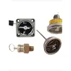 Accesorios para transformadores medidor de nivel de aceite termómetro válvula de alivio de presión manómetro de vacío transformador montado en plataforma americano juego de 4 piezas otro