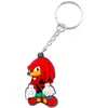 Llavero Creativo de Dibujos Animados de Sonic, Lindo Llavero Colgante de Muñeca de Goma Suave para Parejas, Bolso, Coche, Pequeño Regalo