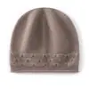 Venta al por mayor de fábrica Cachemira Transfronterizo Otoño e Invierno Estilo Nuevo Jacquard Engrosado Borde Enrollado Cálido Protección contra el Frío Tejido Protección para Orejas Gorro Envolvente para la Cabeza