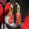 Nuevos y elegantes pendientes de cuentas con diseño 2023, personalidad, lujo, moda, exquisitos pendientes de nicho de alta calidad que combinan con todo.