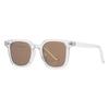 Gafas para Rostro Pequeño de Alto Sentido Gafas de Sol con Protección UV para Hombre Marco Pequeño Gafas de Sol Polarizadas para Mujer