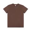 Camiseta de Algodón Puro para Hombre, Manga Corta, Cepillada, Corte Holgado, Cuello Redondo, 300g, Capa Base Casual, Personalizable para Negocios y Viajes