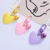 Nuevo llavero de color caramelo con forma de campana de amor, lindo para chica, corazón de chica, corazón de melocotón, funda para auriculares, colgante para bolso, en stock, venta al por mayor