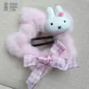Presilha de Cabelo de Coelho Desenho Animado BB Clip Infantil Doce Fofo Presilha de Franja Presilha para Cabelos Rebeldes Estrela de Cinco Pontas Presilha Pinça Grampo Acessórios de Cabelo