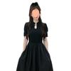 Falda nueva de este año nuevo estilo chino vestido de estilo nacional verano diseño cheongsam abertura falda de cintura delgada modificada