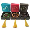 Caja de Joyas, Colgante de Herencia de Oro Antiguo, Jadeíta Jade, Artefacto Cultural, Cajón con Borla, Caja de Almacenamiento para Regalo