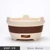 Um conjunto completo de fogareiros para fazer chá atacado doméstico churrasqueira externa fogareiro antigo fogareiro de borda panela panela chaleira
