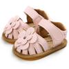 Sandalias de Verano Nuevas 2022 Transpirables Costura Suela de Goma Antideslizantes Zapatos de Bebé Zapatos de Bebé